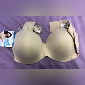 Maidenform Beige Strapless Bra